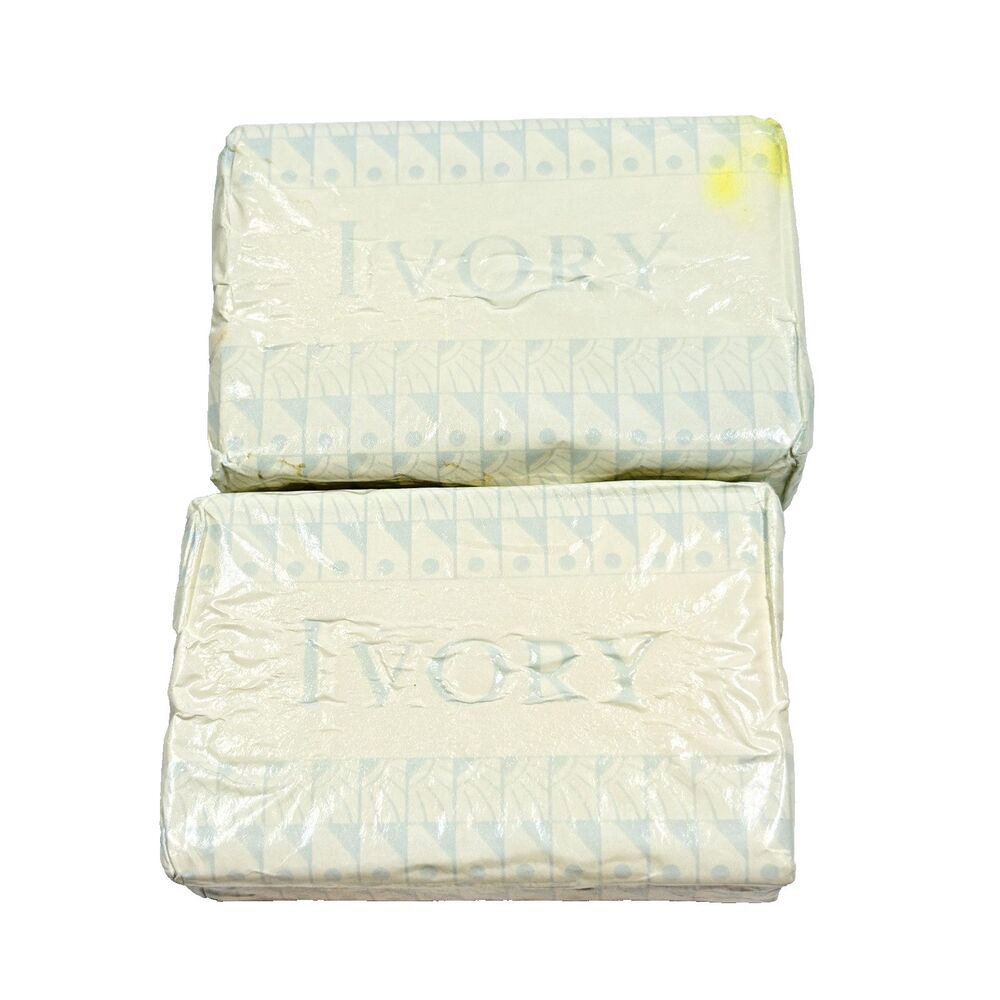 Ivory Soap Large Size 2 Bar Original Wrapper Procter Gamble Vintage New In Wrap